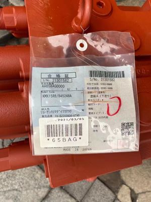 Japan Original  KMX15RB-B45001A/B45001F Excavator  Hydraulic Main Control Valve